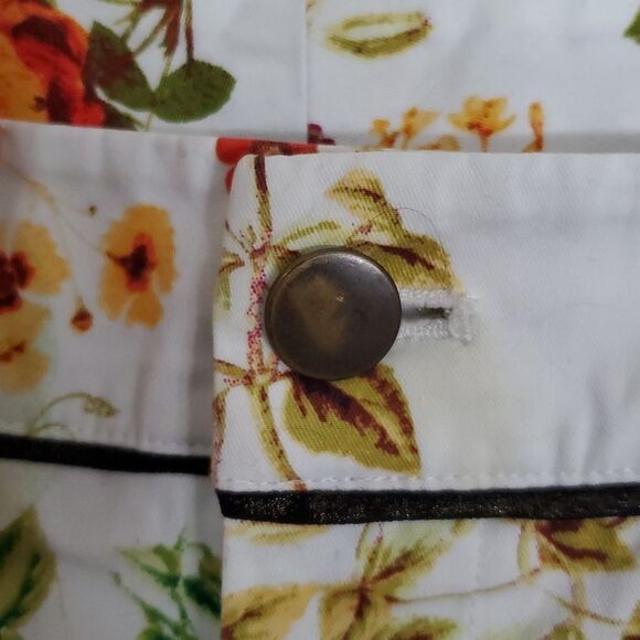 Disney Alice in Wonderland Through The Looking Glass Floral Print Women's Pants - Picture 5 of 13